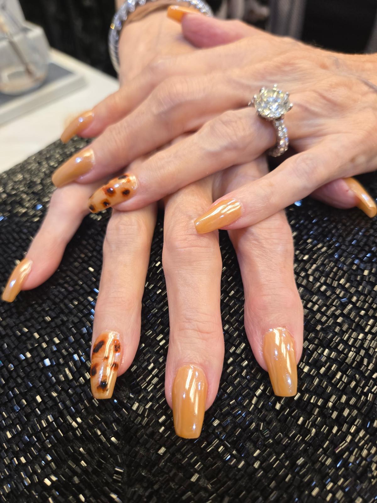 Natural shine gel manicure — Allegro Nail Parlour, El Paso westside