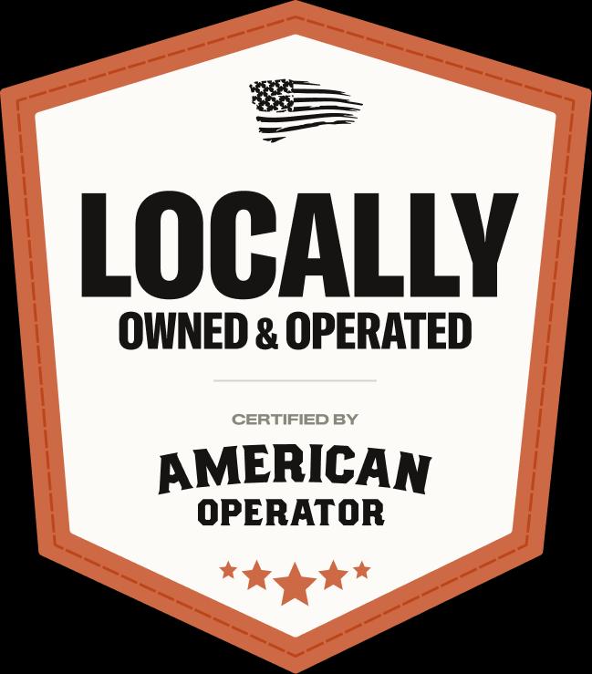 Official Certified Locally Owned & Operated badge awarded to Allegro Nail Parlour, El Paso